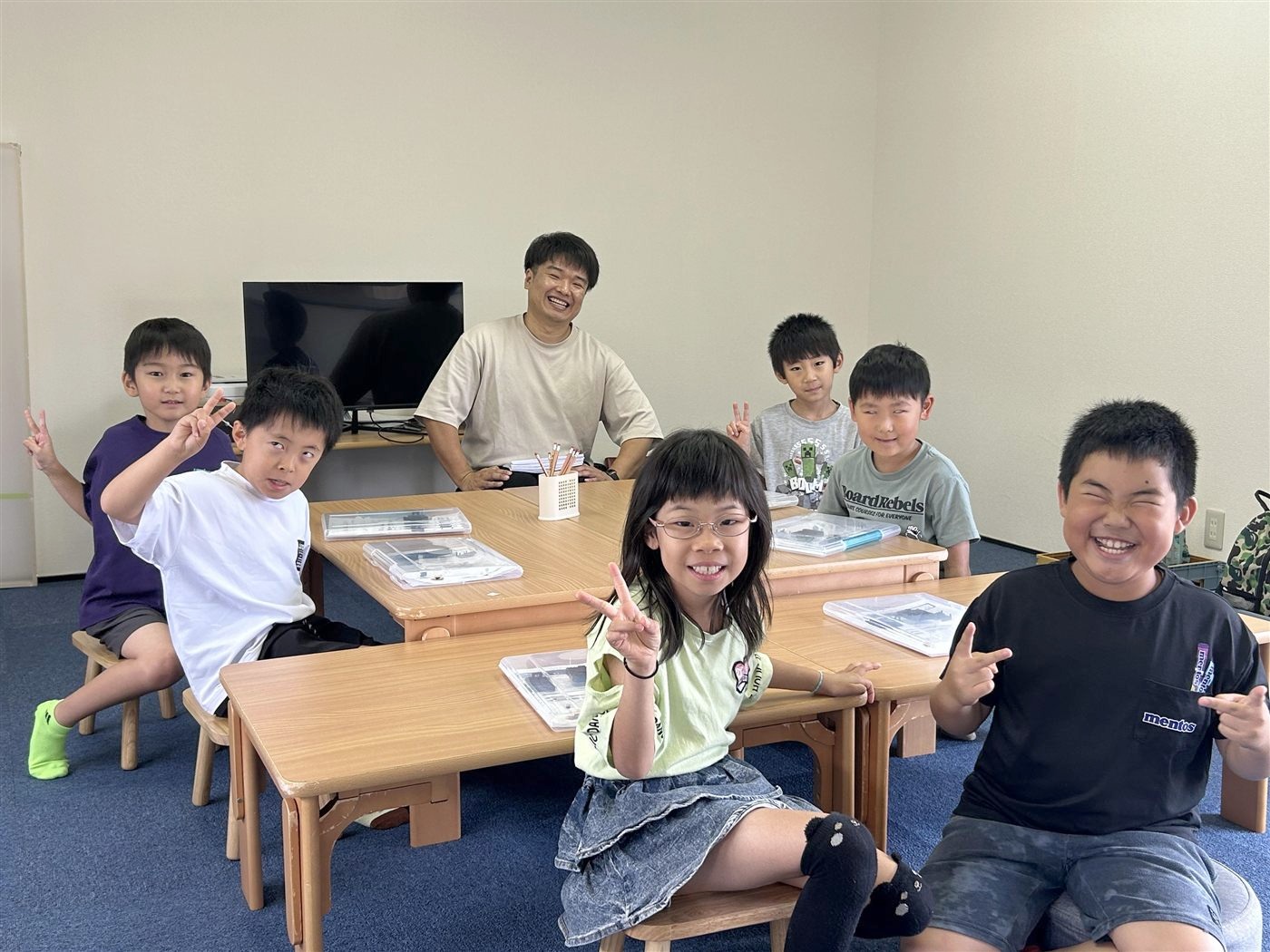 笑顔の子どもたち