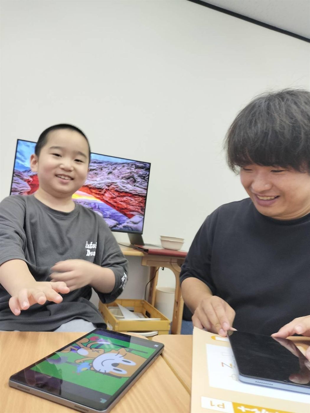笑顔の子ども
